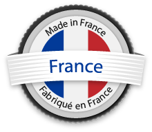 Logo garantissant une fabrication 100% française